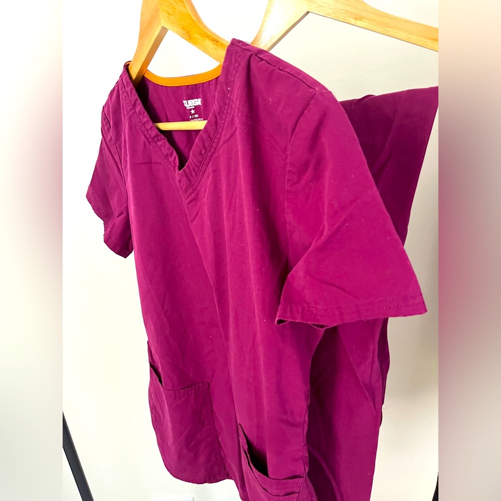 Small Scrubstar Magenta Scrubs Women